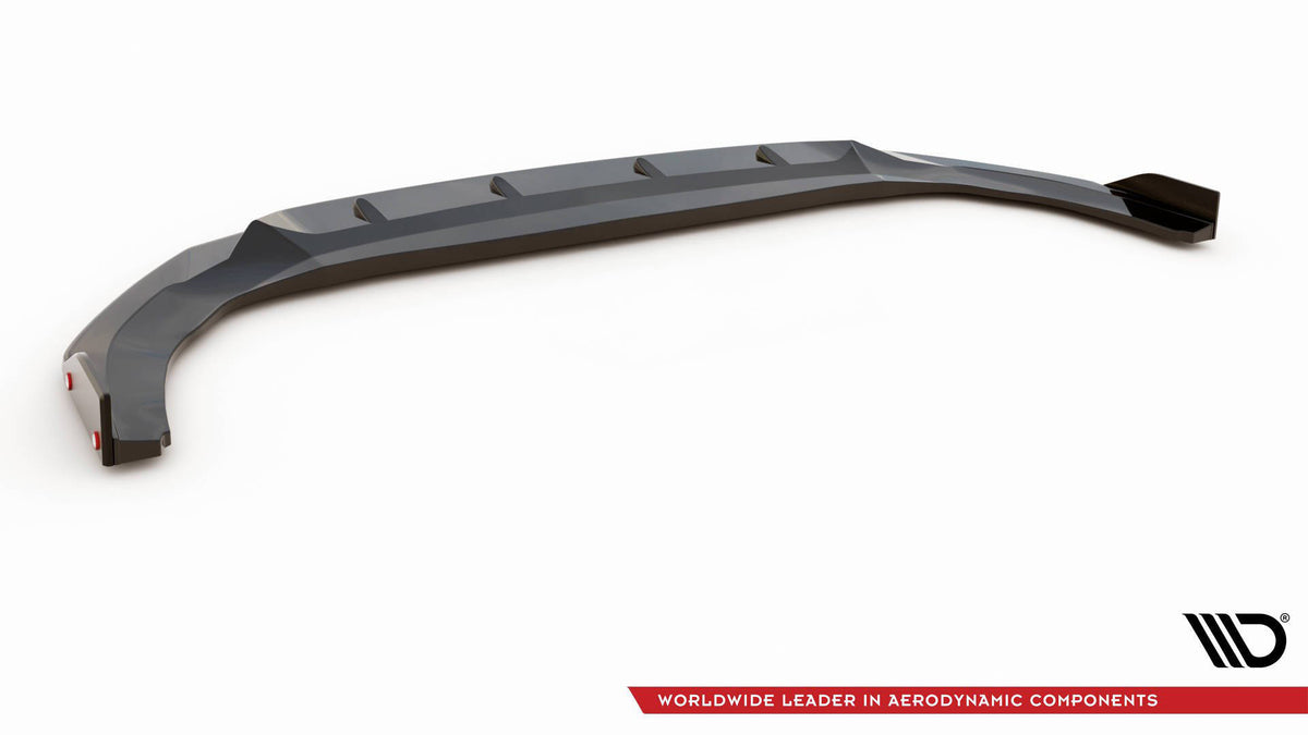 Street+ Spoilerlippe Front Ansatz V.2 + Flaps passend für VW Golf GTI / GTE / GTD / R-Line Mk8 – Ansicht 6