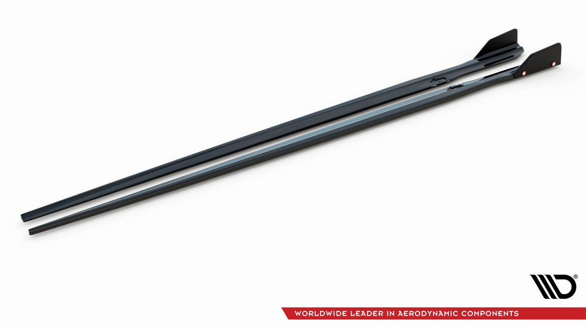 Street+ Seitenschweller Leisten passend für V.1 + Flaps passend für BMW M8 Gran Coupe F93 / 8 Gran Coupe M-Paket G16 – Ansicht 6
