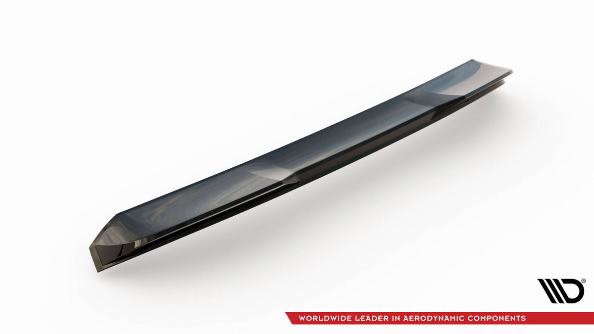 Höher Heckspoiler Lippe 3D Bentley Bentayga Mk1  schwarz Hochglanz – Ansicht 7