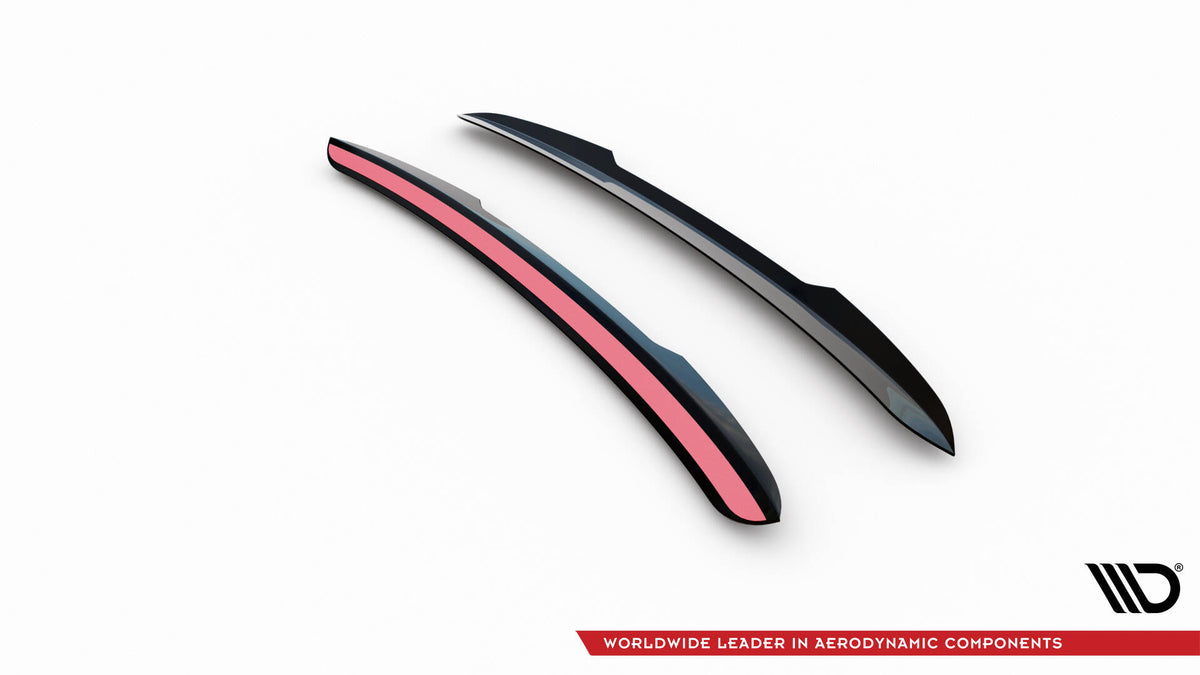 Heckspoiler Lippe Porsche 911 Turbo 997 schwarz Hochglanz – Ansicht 2