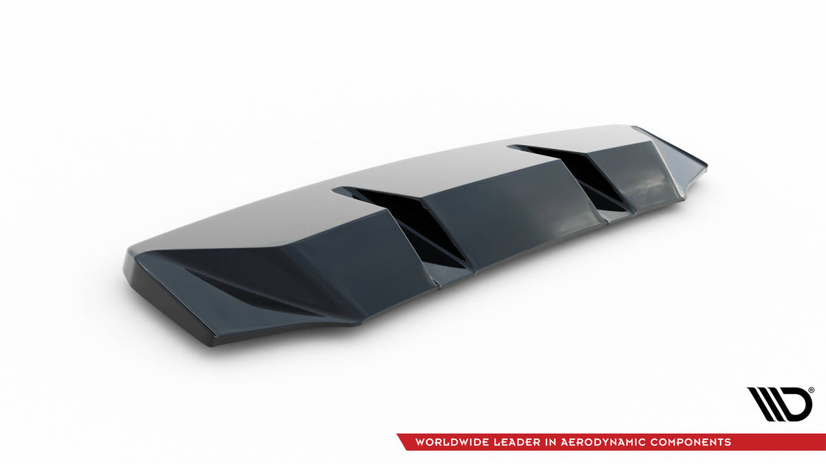 Heckansatz Audi TT S 8S Facelift schwarz Hochglanz – Ansicht 6