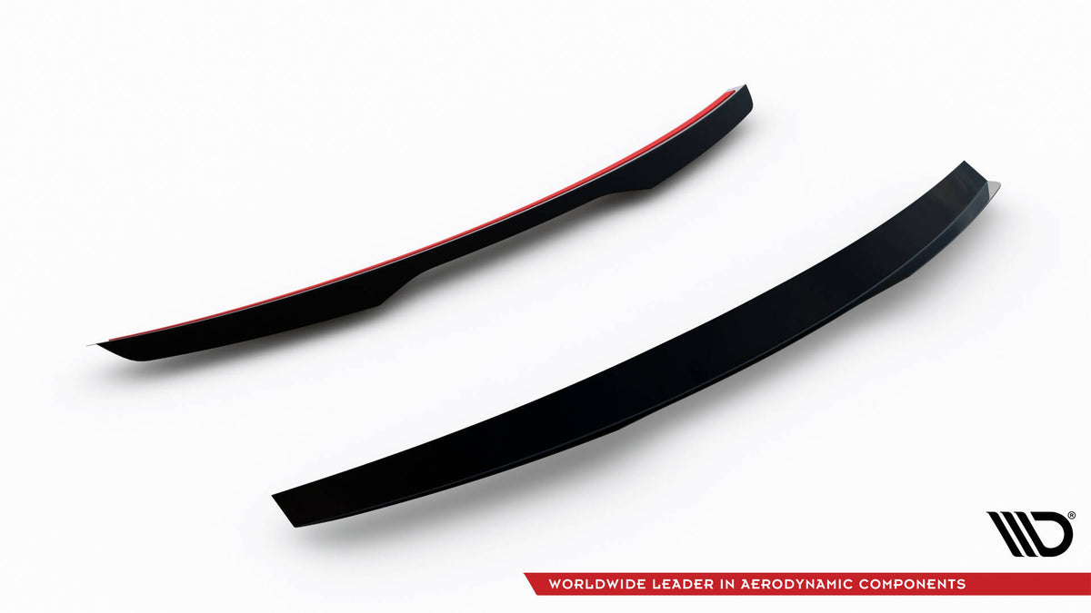 Heckspoiler Lippe Brabus Smart Fortwo C451 Facelift schwarz Hochglanz – Ansicht 6