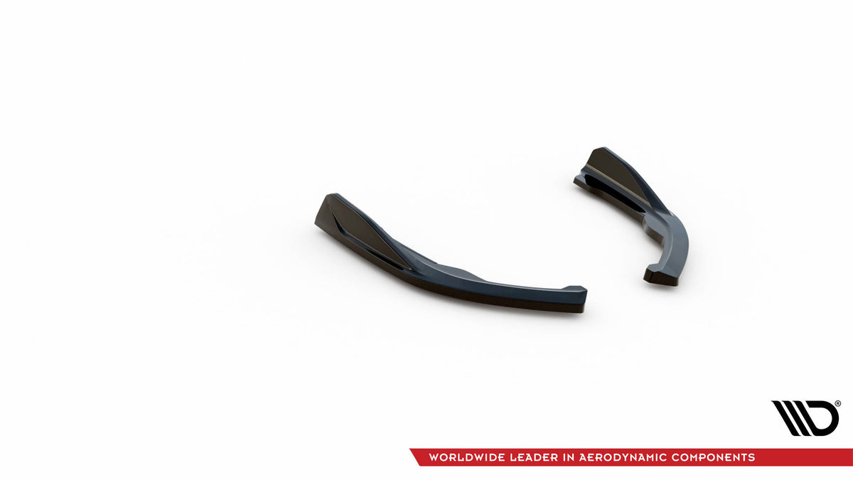 Heck Ansatz Flaps Diffusor V.1 passend für BMW 2 Coupe M-Paket G42 schwarz Hochglanz – Ansicht 5