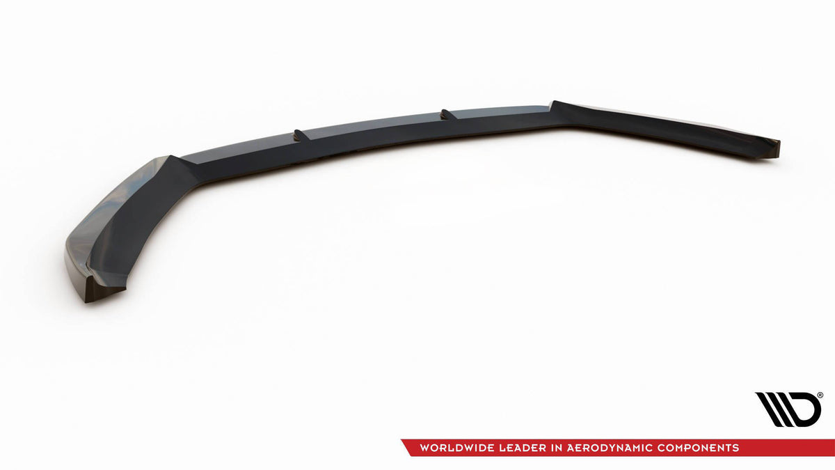 Street+ Spoilerlippe Front Ansatz V.6 passend für Seat Leon Cupra / FR Mk3 FL schwarz Hochglanz – Ansicht 6