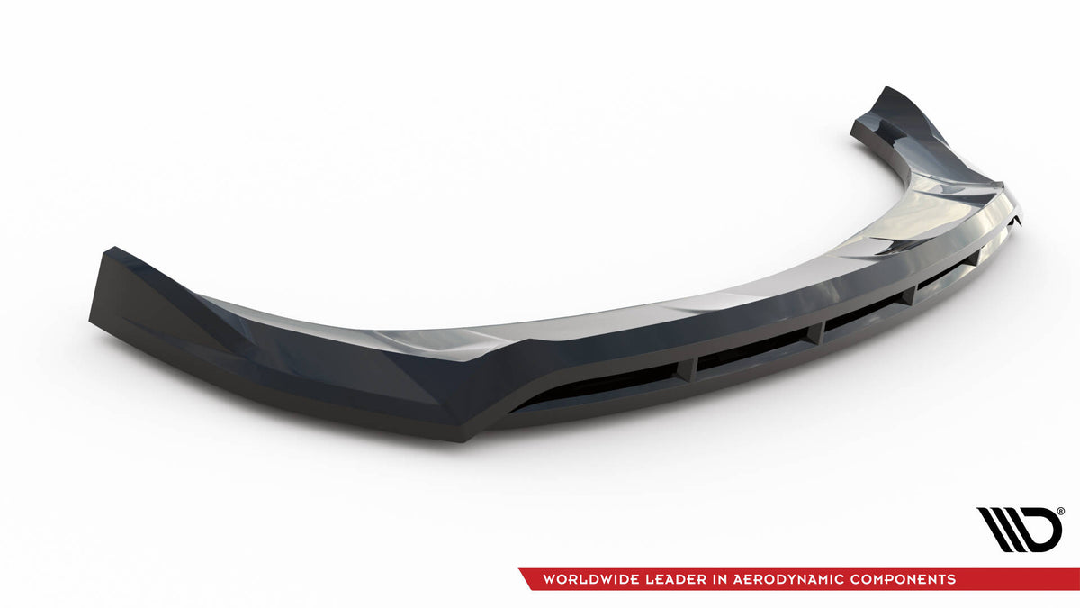 Street+ Spoilerlippe Front Ansatz passend für Kia Sorento Mk4 schwarz Hochglanz – Ansicht 5