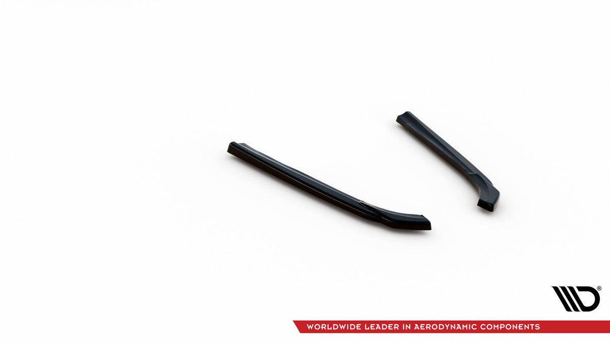 Heck Ansatz Flaps Diffusor passend für BMW 5er GT M-Paket F07 schwarz Hochglanz – Ansicht 5