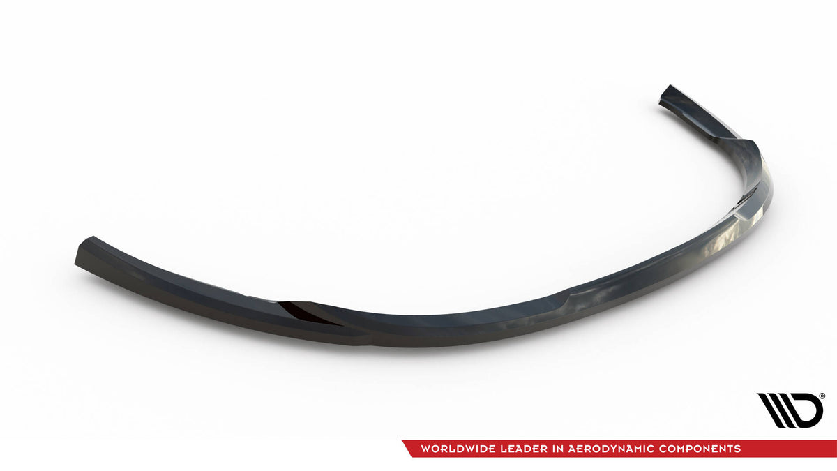 Street+ Spoilerlippe Front Ansatz V.2 passend für Renault Megane GT Mk3 Facelift schwarz Hochglanz – Ansicht 5