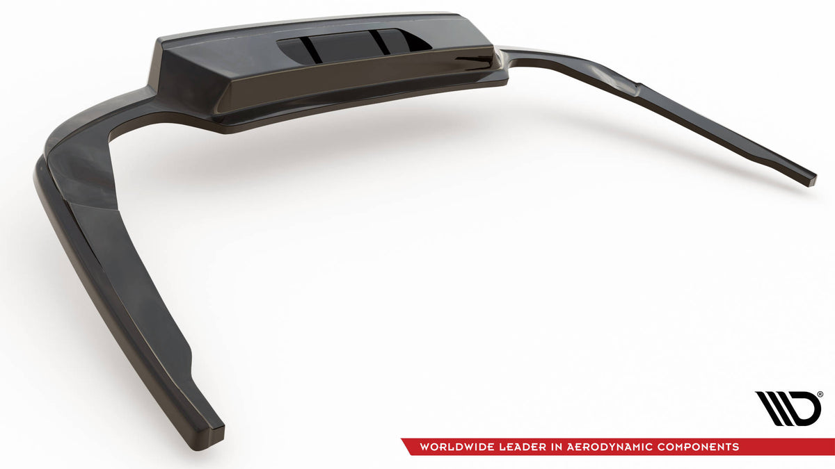 Street+ Mittlerer Diffusor RACE passend für Skoda Octavia Sportline Mk4 schwarz Hochglanz – Ansicht 8