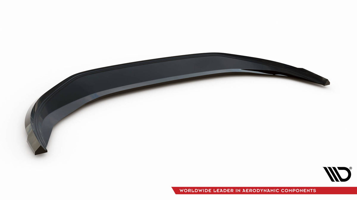 Street+ Spoilerlippe Front Ansatz V.1 passend für VW Passat B9 schwarz Hochglanz – Ansicht 6