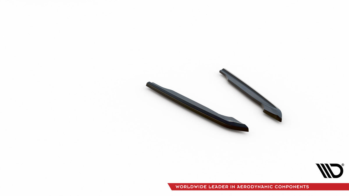 Heck Ansatz Flaps Diffusor passend für Audi S8 D5 schwarz Hochglanz – Ansicht 6