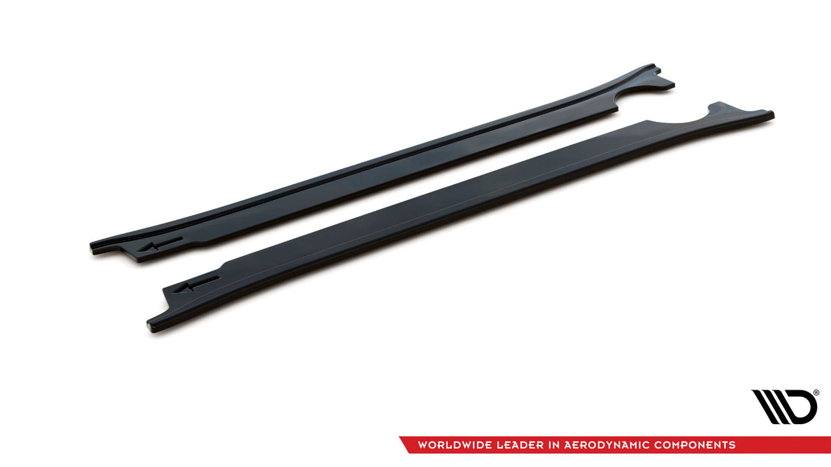 Street+ Seitenschweller Leisten passend für Porsche 911 Carrera 4S 992 schwarz Hochglanz – Ansicht 5