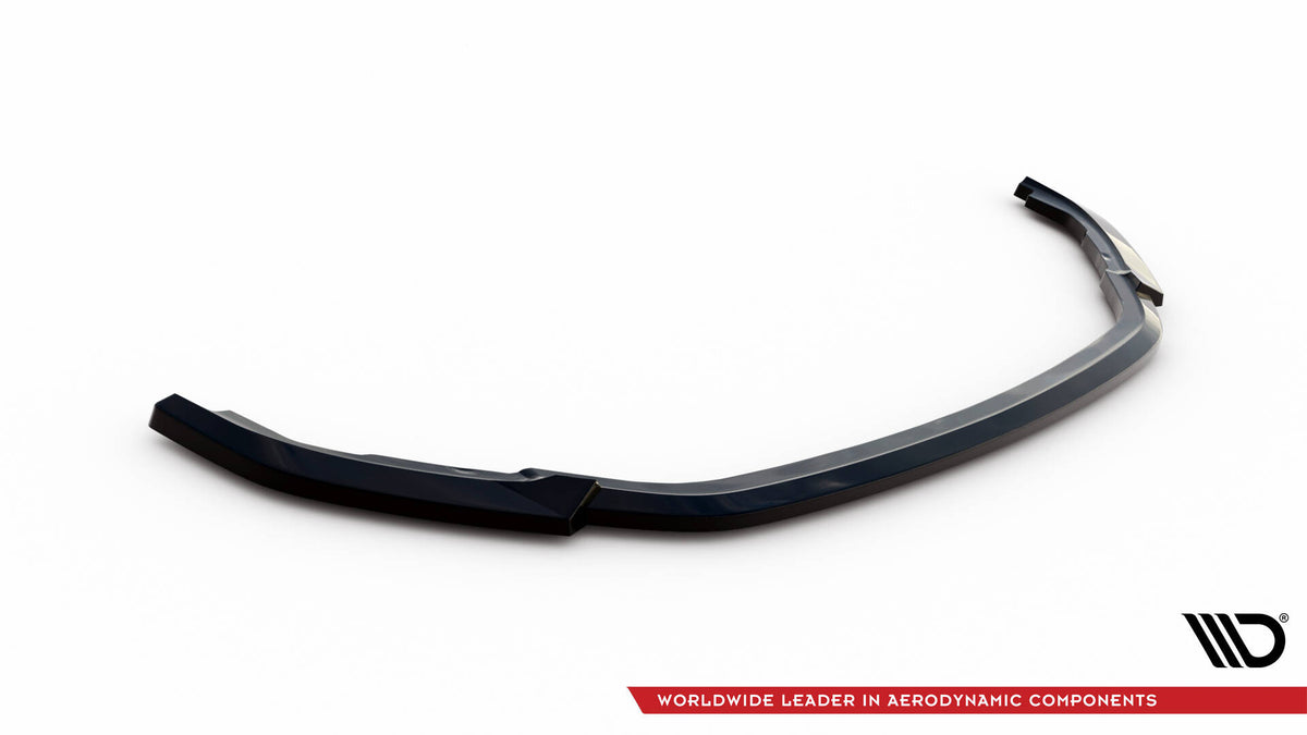 Street+ Spoilerlippe Front Ansatz passend für Renault Express Mk2 schwarz Hochglanz – Ansicht 5