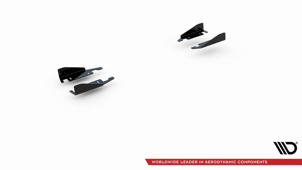 Seitenschweller Flaps passend für VW Golf GTI Clubsport Mk8 Facelift schwarz Hochglanz – Ansicht 8