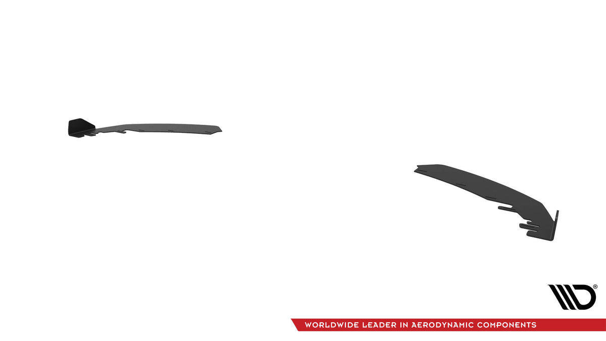 Front Stoßstange Flaps passend für BMW M2 G87 schwarz Hochglanz – Ansicht 5