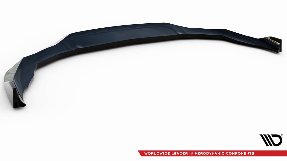 Street+ Spoilerlippe Front Ansatz V.2 passend für Audi e-Tron GT / RS GT Mk1 schwarz Hochglanz – Ansicht 6