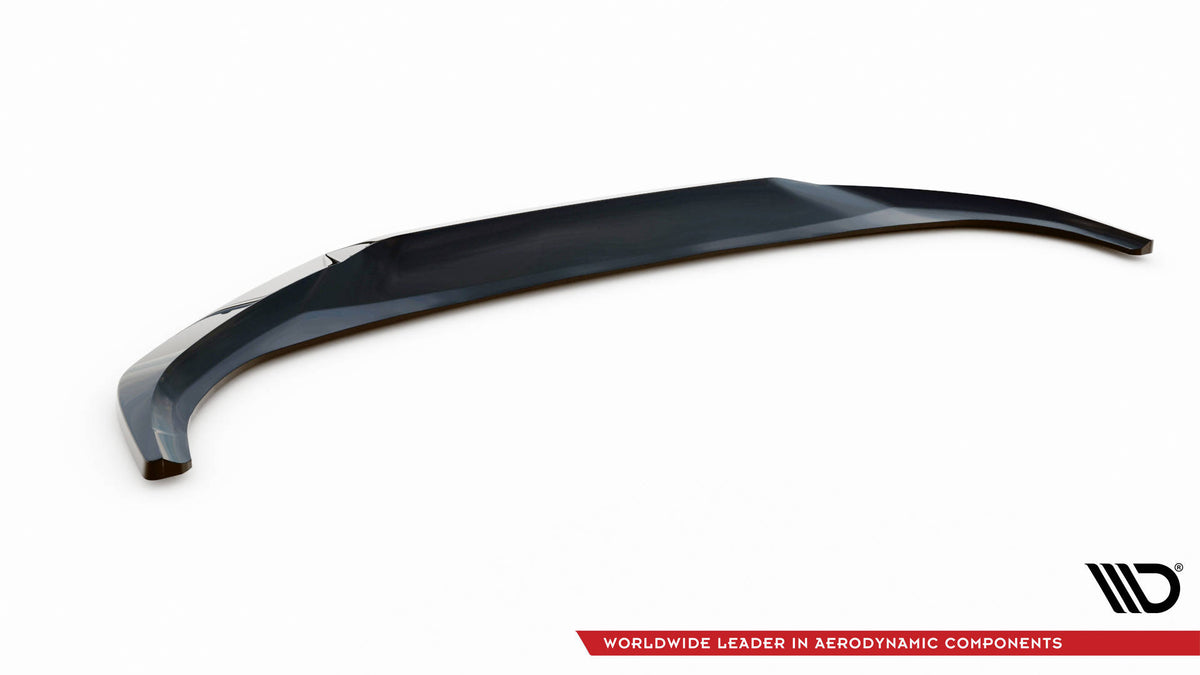 Street+ Spoilerlippe Front Ansatz V.1 passend für Kia EV6 GT-Line Mk1 schwarz Hochglanz – Ansicht 6