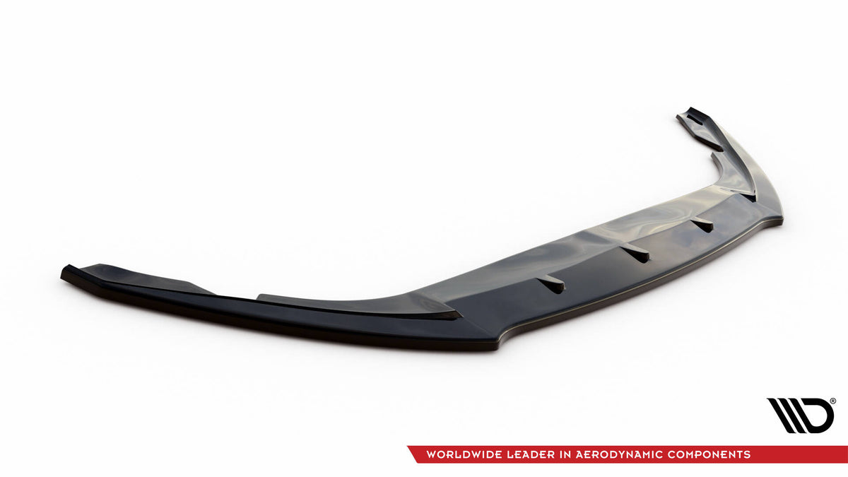 Street+ Spoilerlippe Front Ansatz passend für Maserati Granturismo Mk1 schwarz Hochglanz – Ansicht 5