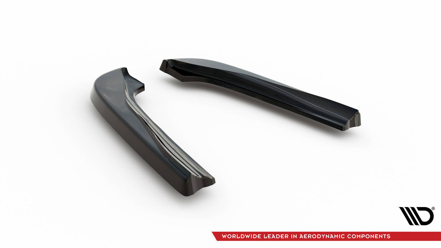 Heck Ansatz Flaps Diffusor passend für Jeep Grand Cherokee SRT WK2 Facelift schwarz Hochglanz – Ansicht 6