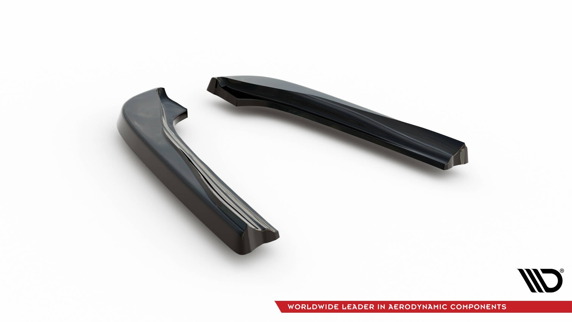 Heck Ansatz Flaps Diffusor passend für Jeep Grand Cherokee SRT WK2 Facelift schwarz Hochglanz – Ansicht 6