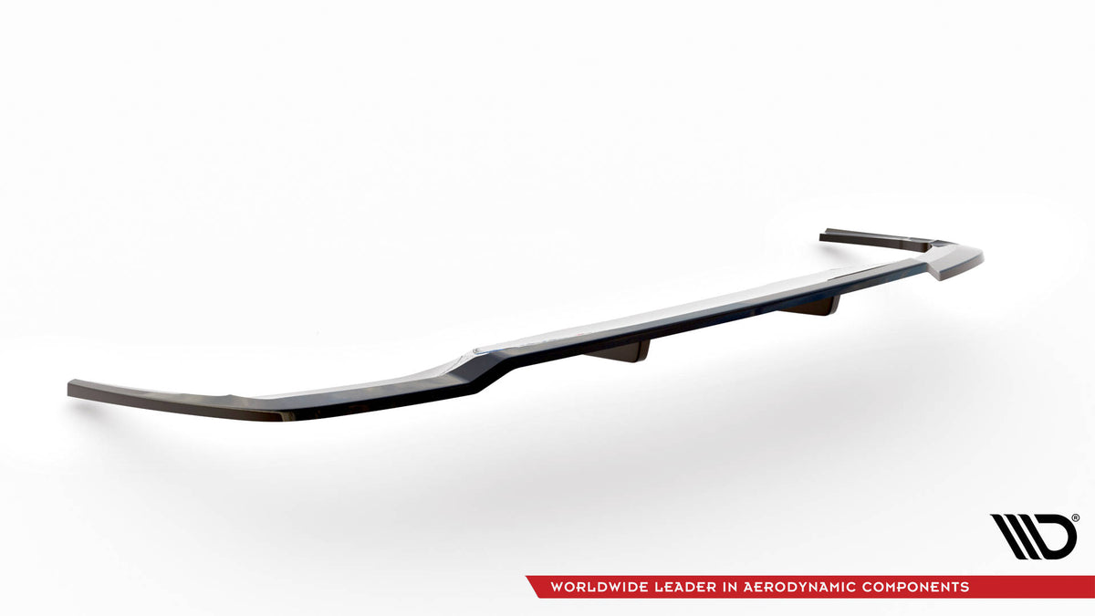Street+ Mittlerer Diffusor RACE passend für V.1 Audi A4 S-Line B9 Facelift schwarz Hochglanz – Ansicht 6