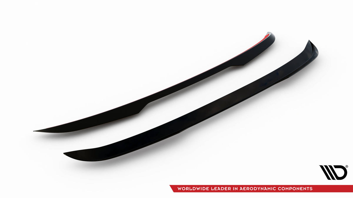 Heckspoiler Lippe Porsche Cayenne Coupe Mk3 schwarz Hochglanz – Ansicht 5