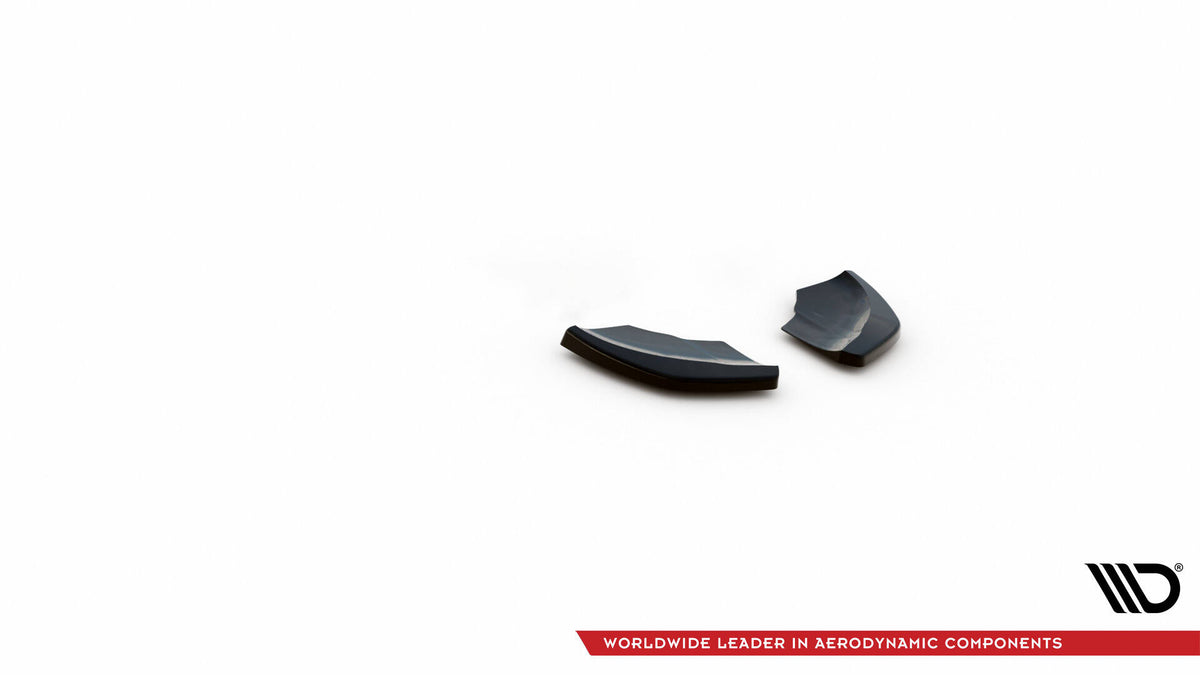 Heck Ansatz Flaps Diffusor V.2 passend für VW Scirocco R Mk3 schwarz Hochglanz – Ansicht 5