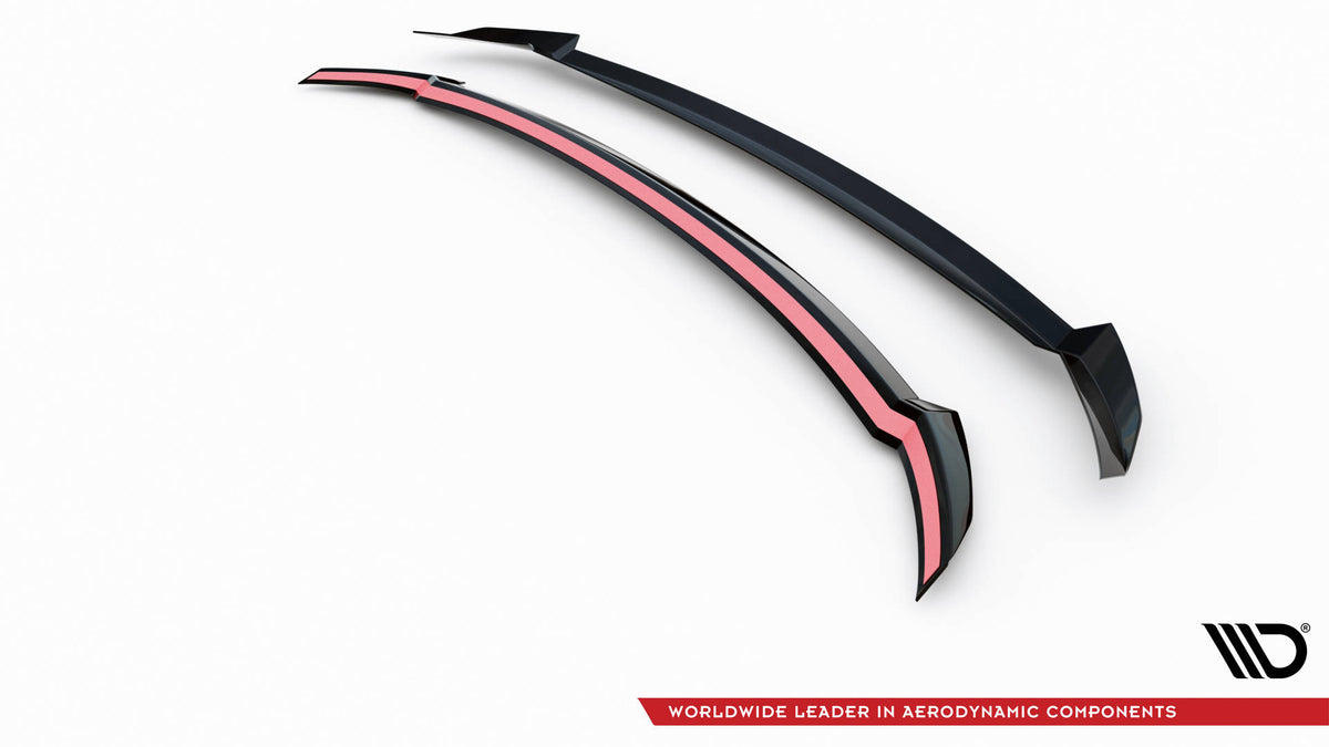 Heckspoiler Lippe Hyundai Elantra Mk7 schwarz Hochglanz – Ansicht 5