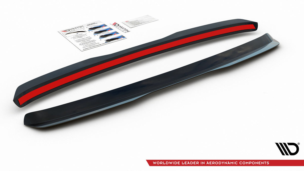 Heckspoiler Lippe Audi A3 8L schwarz Hochglanz – Ansicht 1