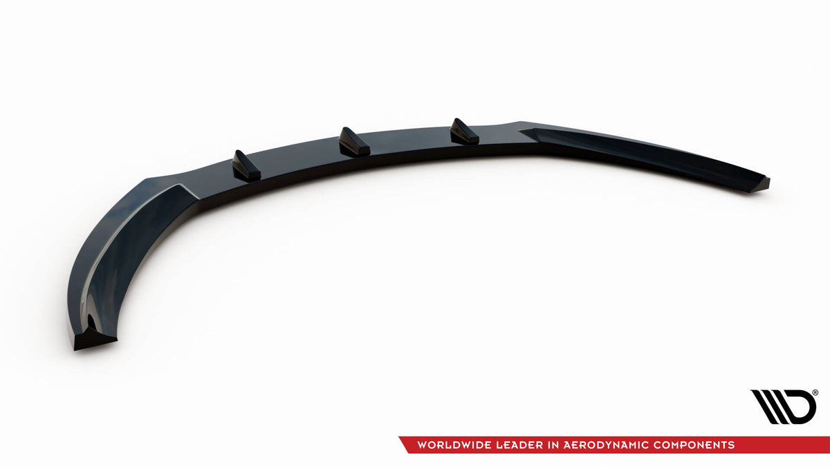 Street+ Spoilerlippe Front Ansatz passend für OPEL ASTRA J OPC / VXR v.1 schwarz Hochglanz – Ansicht 6
