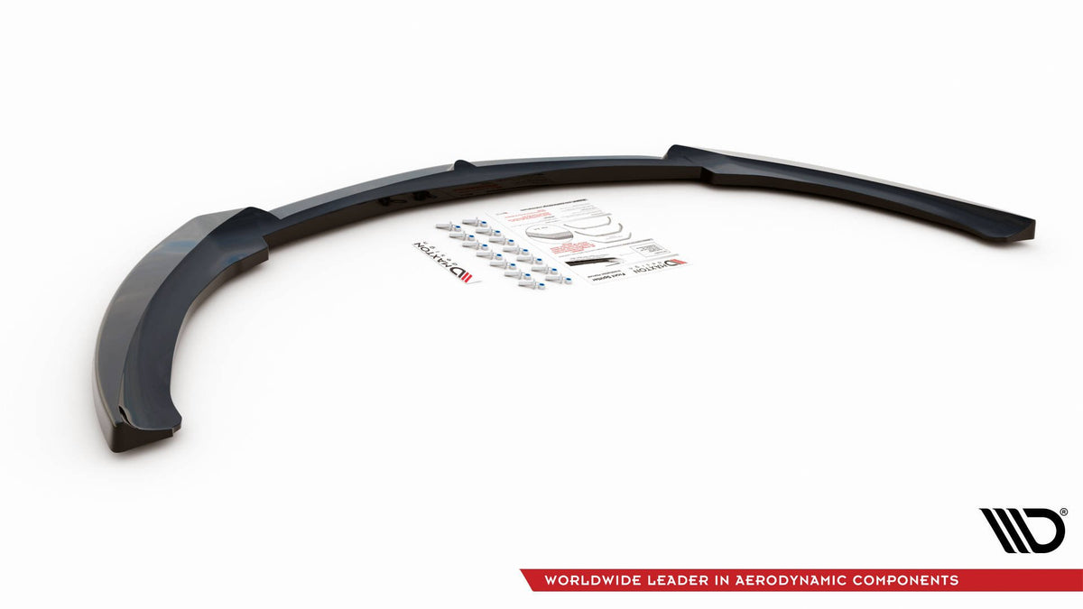 Street+ Spoilerlippe Front Ansatz V.3 passend für Alfa Romeo Giulietta  schwarz Hochglanz – Ansicht 7