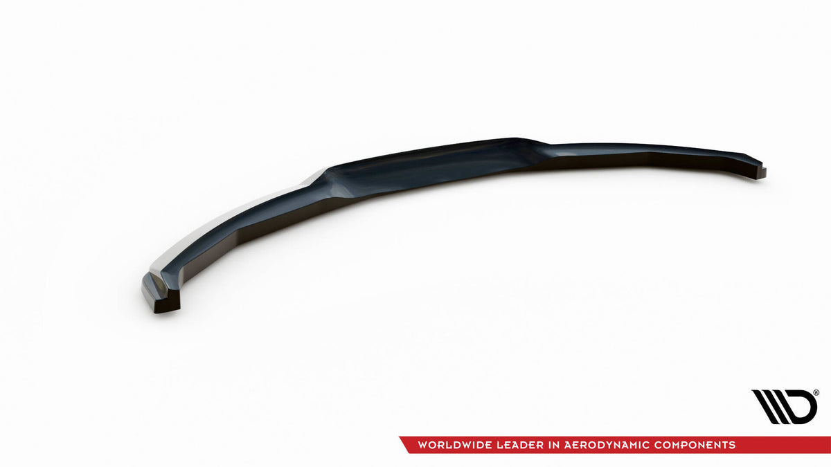 Street+ Spoilerlippe Front Ansatz V.1 passend für BMW 1er M-Paket E87 / E81 Facelift schwarz Hochglanz – Ansicht 6