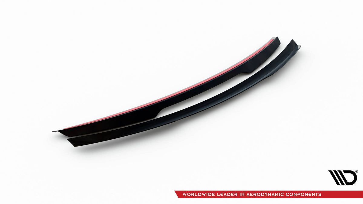 Heckspoiler Lippe Mercedes-Benz CLK Cabriolet A209 schwarz Hochglanz – Ansicht 5