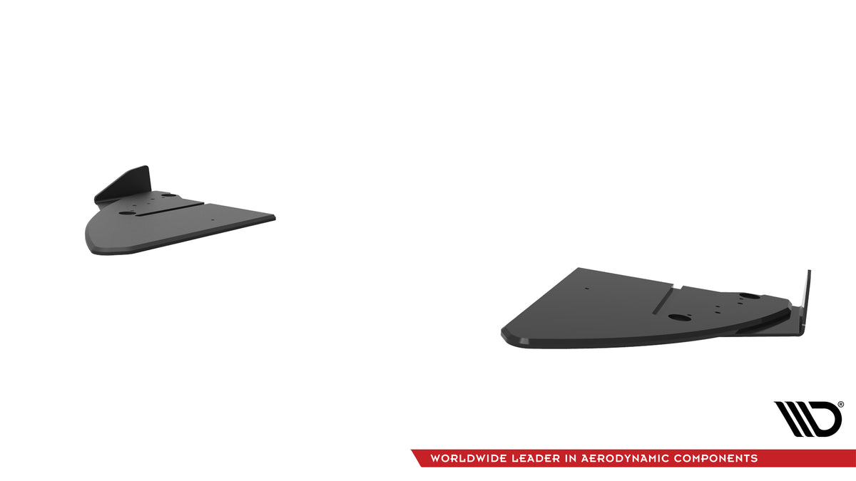 Street Pro Heck Ansatz Flaps Diffusor V.1 + Flaps passend für Subaru BRZ Mk2 schwarz Hochglanz – Ansicht 5