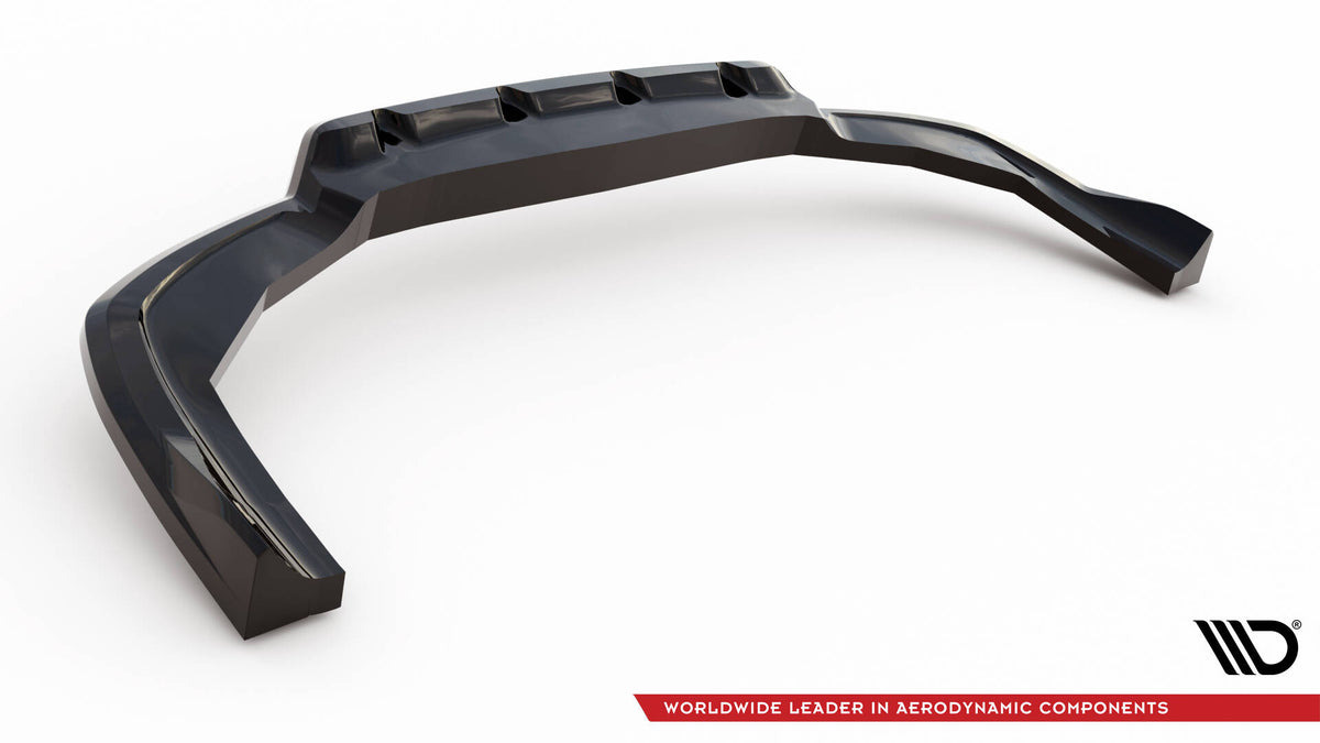 Street+ Mittlerer Diffusor RACE passend für Alfa Romeo Stelvio Quadrifoglio Mk1 schwarz Hochglanz – Ansicht 7