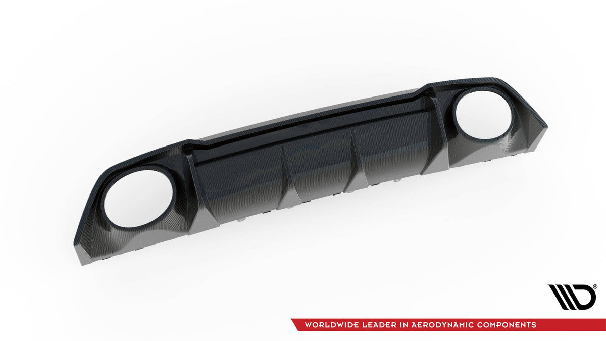 Prepreg Carbon Fiber Diffusor Heck Ansatz passend für Audi RS3 8Y – Ansicht 10
