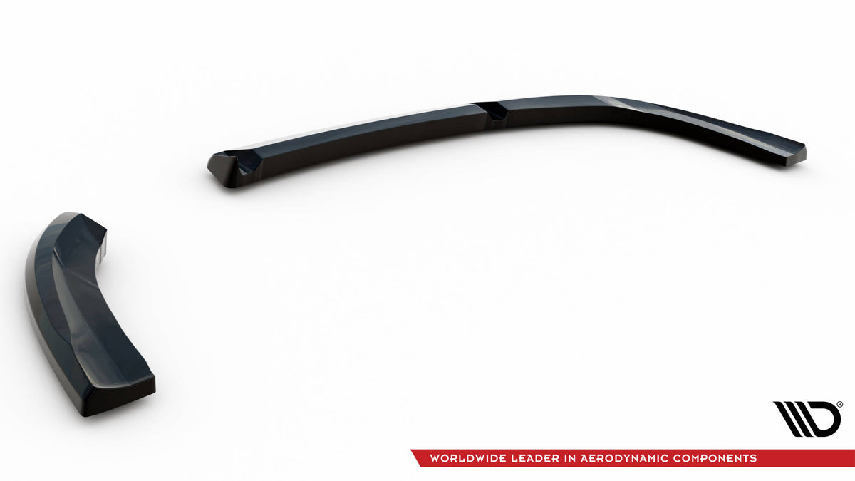 Heck Ansatz Flaps Diffusor passend für Hyundai Tucson Mk4 schwarz Hochglanz – Ansicht 6