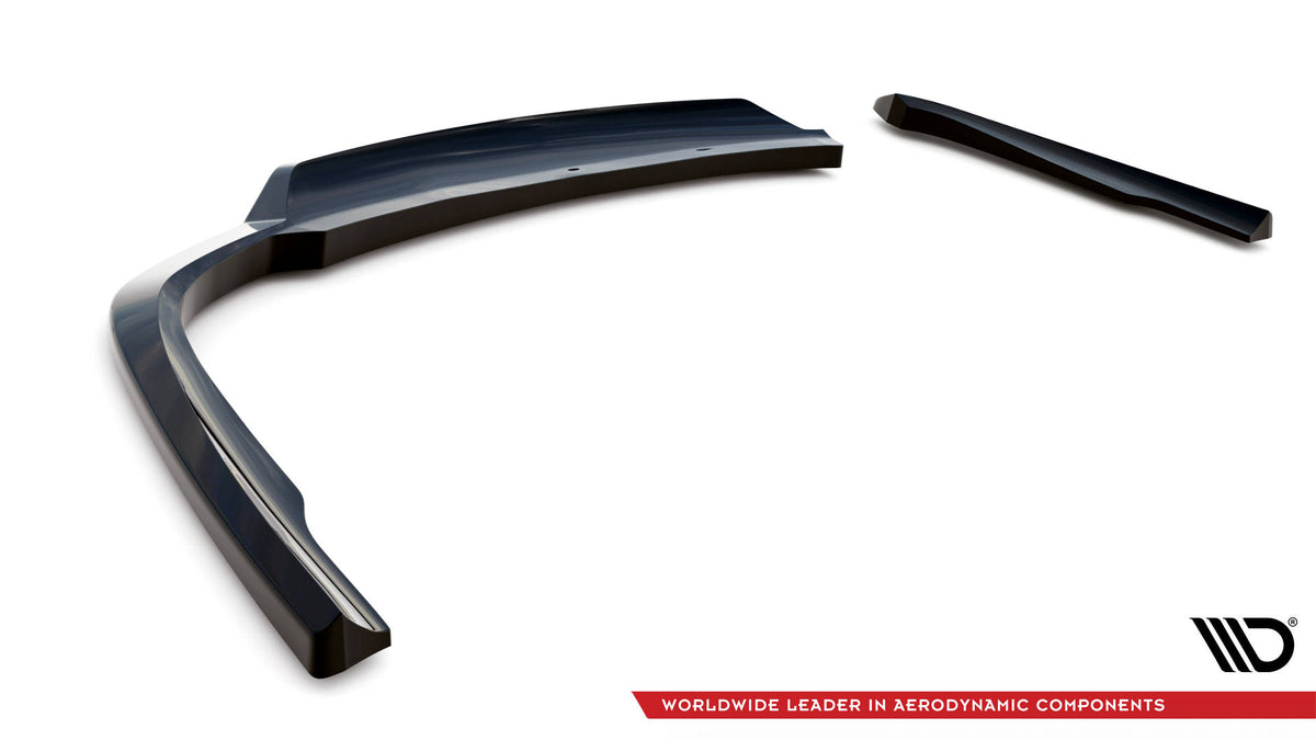 Street+ Mittlerer Diffusor RACE passend für Volvo C70 Mk1 schwarz Hochglanz – Ansicht 8