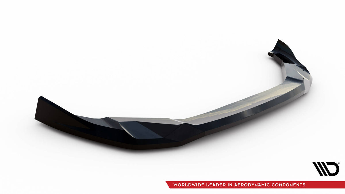 Street+ Spoilerlippe Front Ansatz V.2 passend für BMW X3 M F97 Facelift schwarz Hochglanz – Ansicht 5