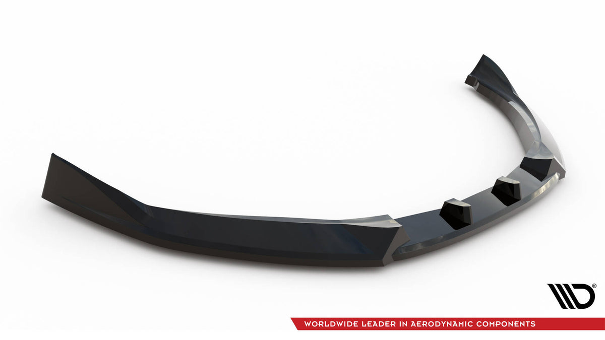 Street+ Spoilerlippe Front Ansatz passend für Volvo S80 Mk2 schwarz Hochglanz – Ansicht 5