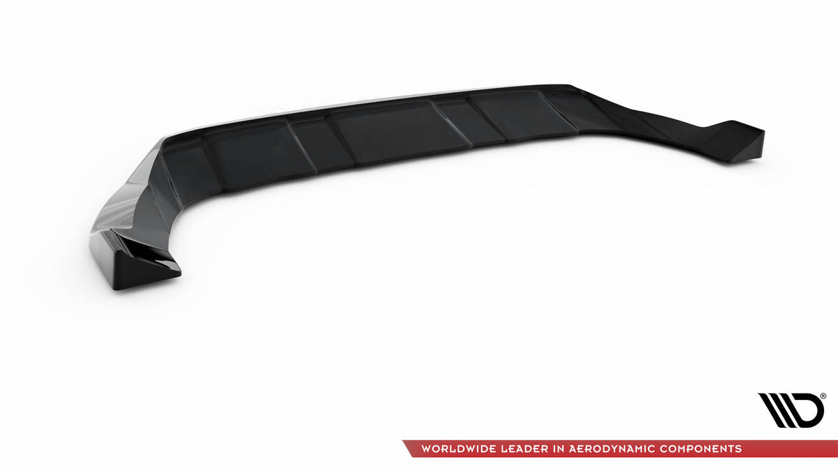 Street+ Spoilerlippe Front Ansatz passend für Seat Ateca Mk1 schwarz Hochglanz – Ansicht 6