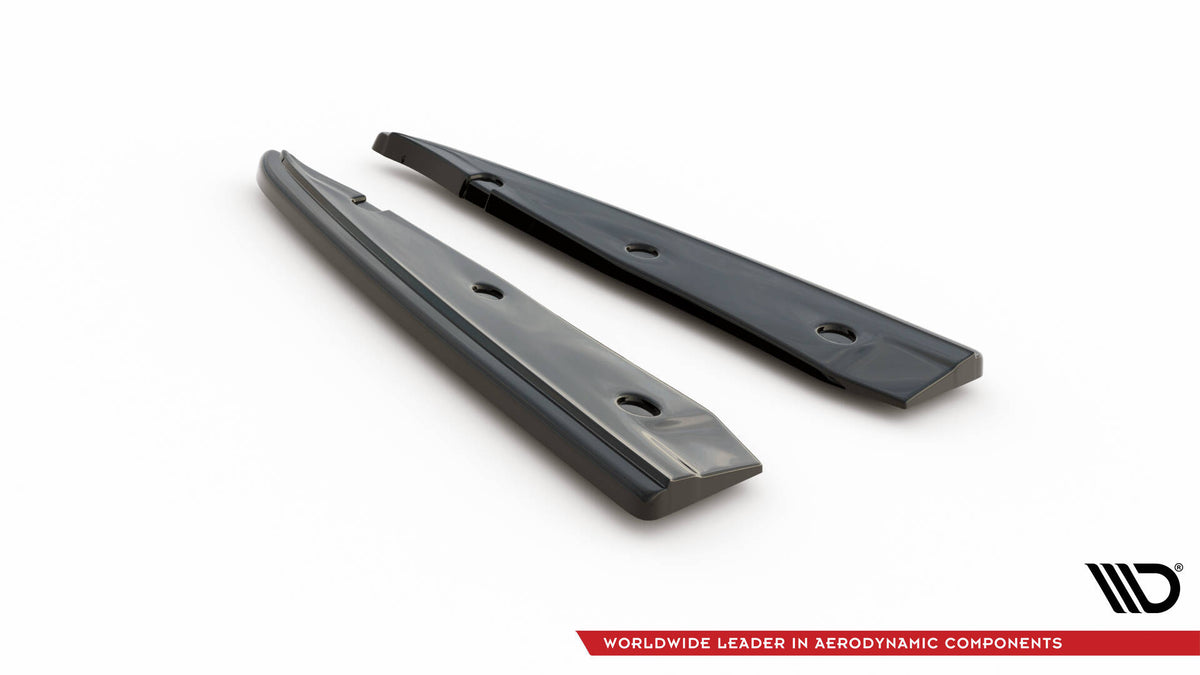 Heck Ansatz Flaps Diffusor passend für Kia ProCeed GT / GT-Line Mk1 schwarz Hochglanz – Ansicht 6