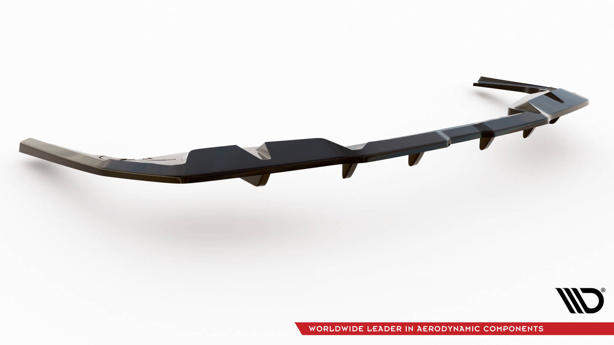 Street+ Mittlerer Diffusor RACE passend für V.1 BMW i4 M-Paket G26 schwarz Hochglanz – Ansicht 6