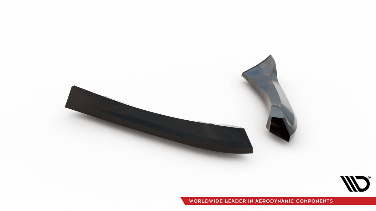 Heck Ansatz Flaps Diffusor passend für Mazda MX5 NC (Mk3) schwarz Hochglanz – Ansicht 5