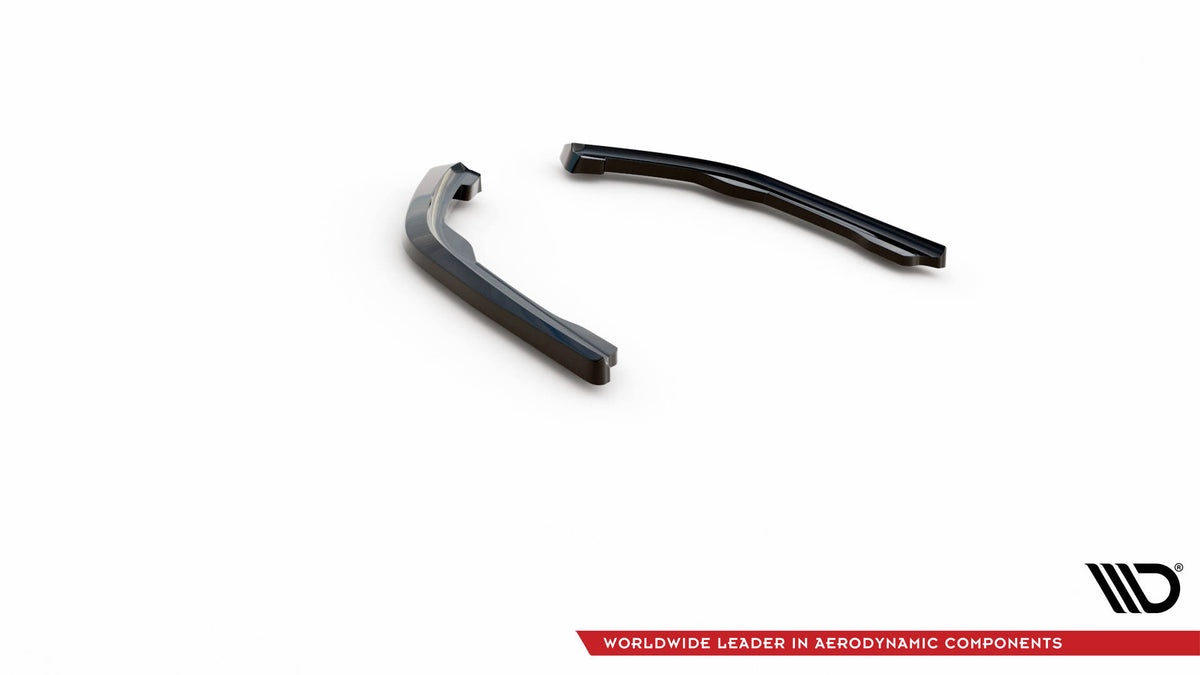 Heck Ansatz Flaps Diffusor V.2 passend für BMW 2 Coupe M-Paket G42 schwarz Hochglanz – Ansicht 6