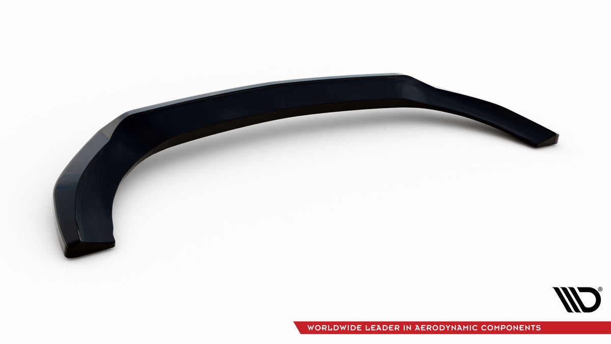 Street+ Spoilerlippe Front Ansatz V.2 passend für Mercedes-Benz V-Klasse W447 Facelift schwarz Hochglanz – Ansicht 5