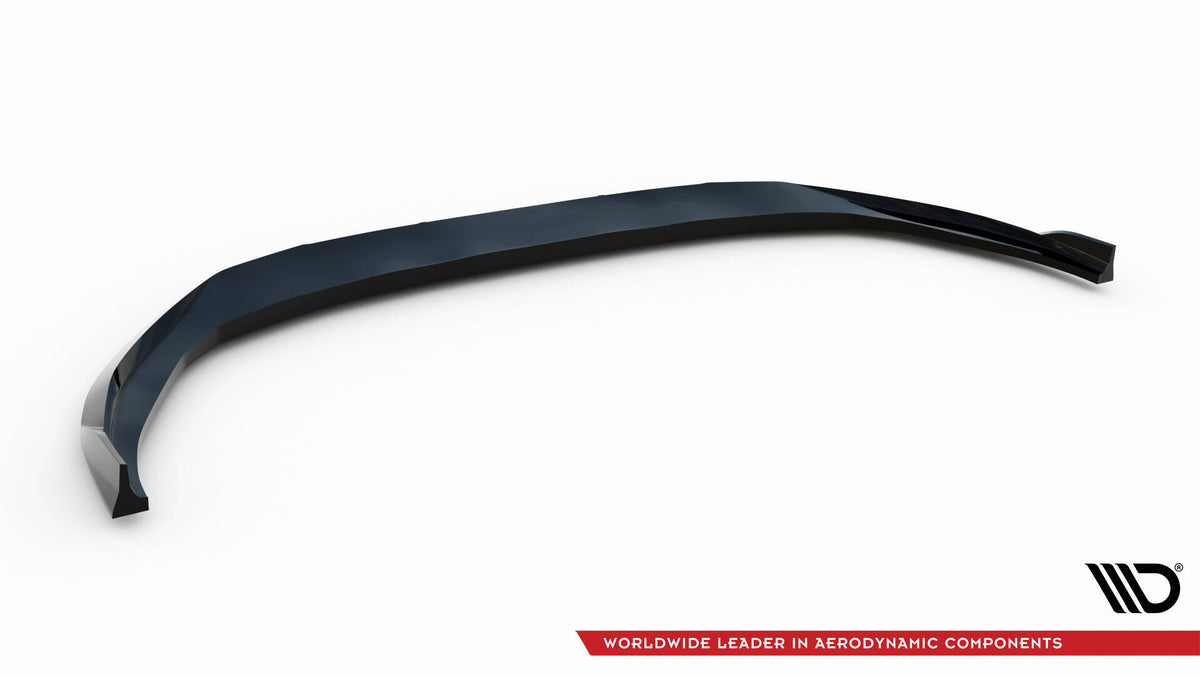 Street+ Spoilerlippe Front Ansatz V.3 passend für Audi A3 S-Line Limousine / S3 Limousine 8Y Facelift schwarz Hochglanz – Ansicht 6