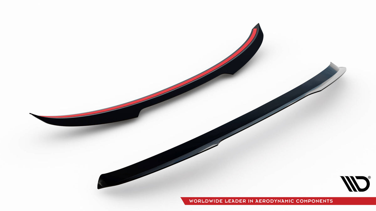 Heckspoiler Lippe V.2 Seat Leon Cupra Sportstourer Mk3 Facelift schwarz Hochglanz – Ansicht 5