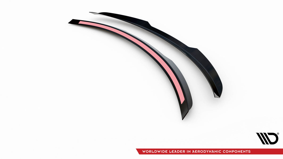 Heckspoiler Lippe Infiniti Q50 S Mk1 schwarz Hochglanz – Ansicht 5