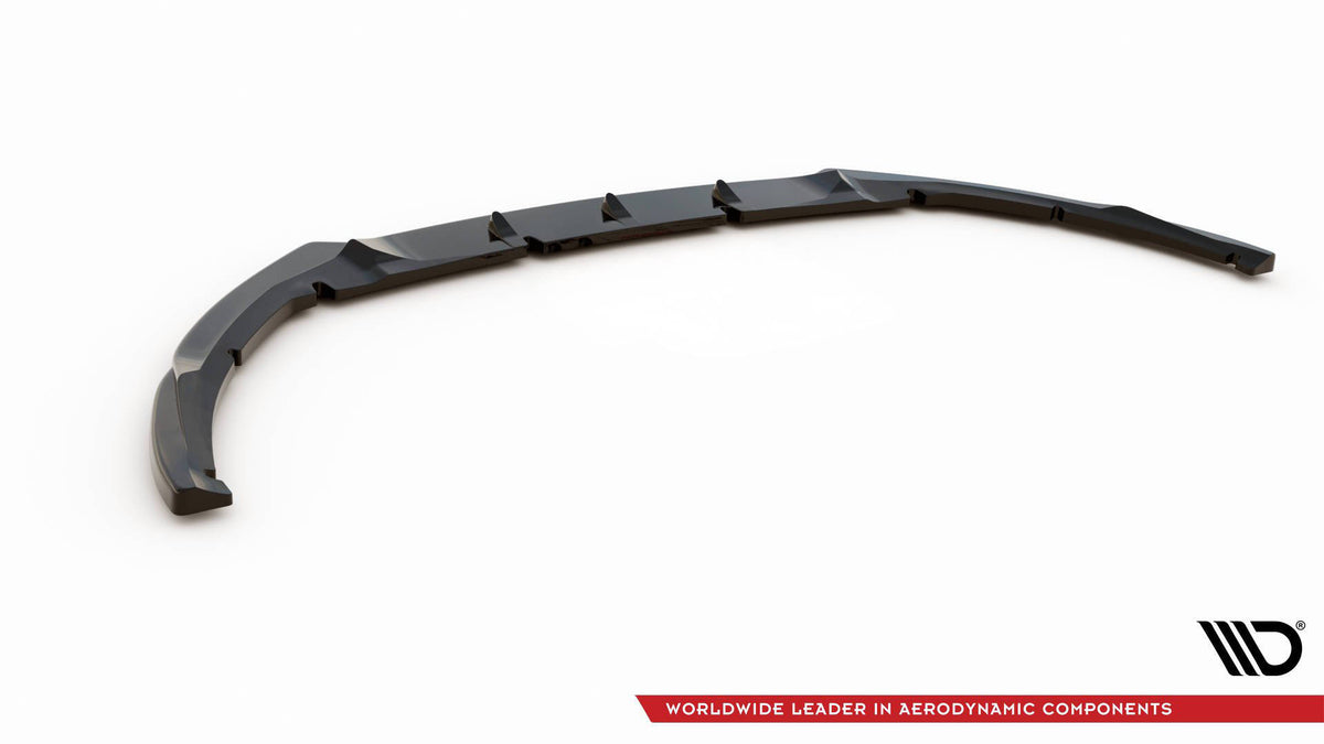 Street+ Spoilerlippe Front Ansatz V.5 passend für Ford Focus ST Mk3 Facelift schwarz Hochglanz – Ansicht 6