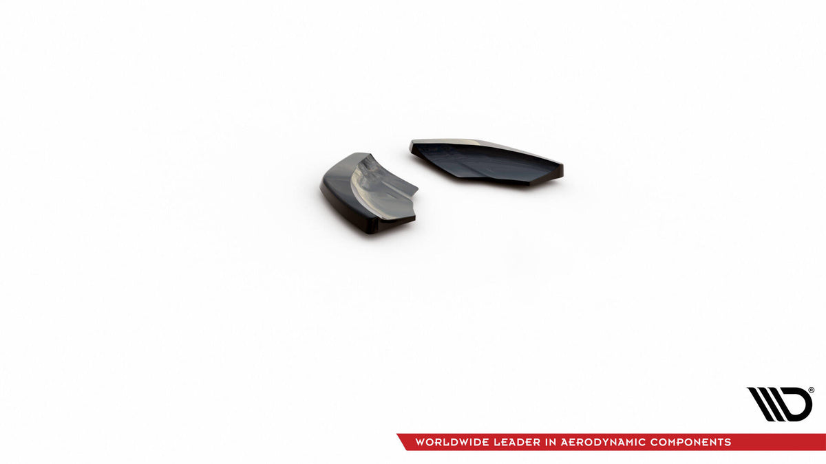 Heck Ansatz Flaps Diffusor V.2 passend für VW Scirocco R Mk3 schwarz Hochglanz – Ansicht 4